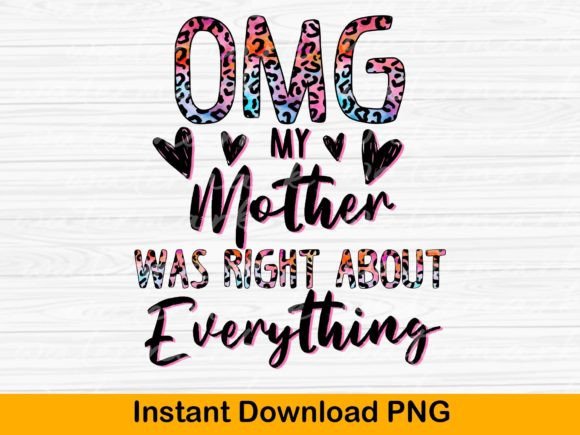Funny Mom PNG Review: Embroidery Potential