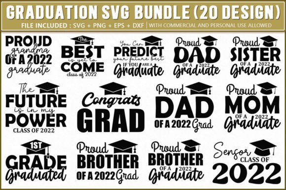 Graduation SVG Mini Bundle: A Designer’s Stitch Test