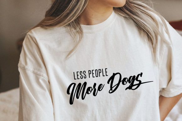 Less People More Dogs SVG: An Embroidery Review