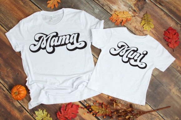 Mama Mini SVG Couple Mom Son Daughter: A Stitch Test