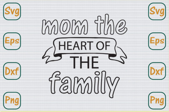 Mom the Heart of Family: Embroidery Design Review