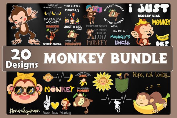 Monkey Bundle SVG 20 Designs: An Embroidery Review