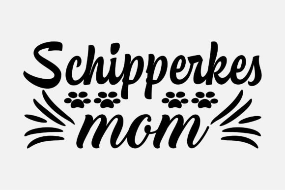Schipperkes Mom Dog Lover SVG Design Review